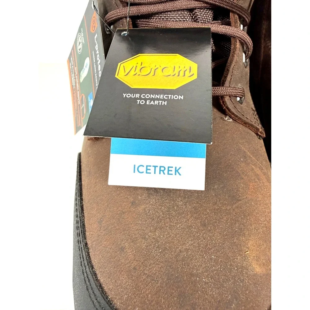 Men's RefrigiWear Insulated Composite Toe Work Boots 15M Brown CSA/ASTM & PR EH